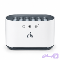 دستگاه بخور سرد طرح شعله با نورپردازی رنگی مدل Pickup Dynamic Humidifier