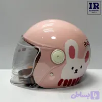 کلاه کاسکت بچگانه بدون فک Ibk صورتی