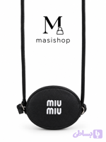 کیف دوشی زنانه دخترانه مدل m0113 miu miu جنس چرم با کیفیت و سایز متوسط