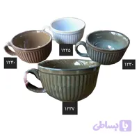 فنجان لته طرح روستیک ۲۵۰ میل