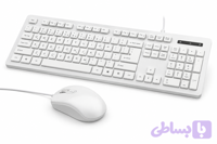 ست کیبورد و ماوس سیمی i-net I-998 Simple