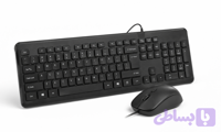 ست کیبورد و ماوس سیمی MPLUSO KB-C025