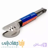 انبر استیل نیمه گرد قاشقی بزرگ