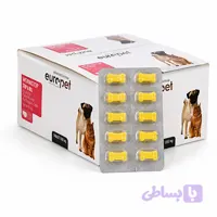 قرص ضد انگل سگ و گربه یوروپت Wormstop با طعم گوشت