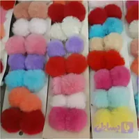 کش مو خز توپی دو عددی(جفتی)