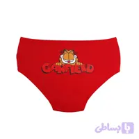 شورت اسلیپ نخ و پنبه زنانه طرح گارفیلد برند بانو فری سایز (کد CMN1N)