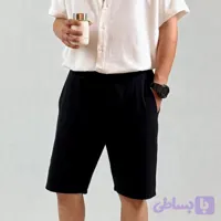 شلوارک مردانه لینن