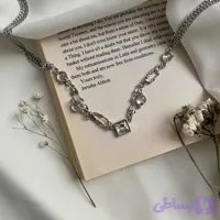 گردنبند سنگی سفید