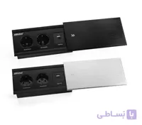 پریز توکار کشویی ملونی کد 10076
