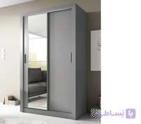 مکانیزم تاپ لاین توکار ملونی اسلیم دو درب slim 2 مشکی