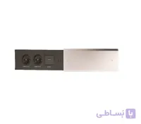 پریز برق یک طرفه اسلاید بازشو مدل اسلیم پلاس رنگ سیلور (2 سوکت برق و 2 پورت USB)  فانتونی کد N324