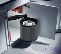 سطل چند منظوره توکار لولایی هایلو مدل مونو جهت یونیت عرض 40 سانتیمتر 3515071 فانتونی کد Q340