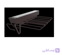 جا شلوار سقفی ریلی یک طرفه سری Space رنگ موکا ملونی کد 8018