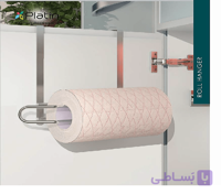 جای دستمال رولی درب آویز پلاتین کد 2803