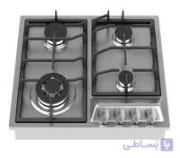 اجاق گاز رومیزی استیل 4 شعله داتیس کد DS 426