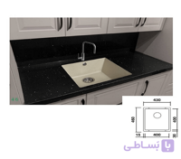 سینک گرانیتی داسی مدل ERA