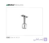 پایه سقفی لوله بیضی ملونی کد 1060