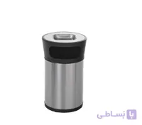 سطل زباله 15 لیتری + جا سیگاری HTN کد HTD232-15L