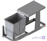 سطل زباله تک مخزن ریلی بزرگ آی تک کد S_V3