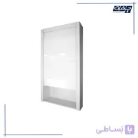 مکانیزم هوایی برقی درب کرکره ای (رولر شاتر) شیشه رنگ سفید عرض 75 سانتی متر فانتونی کد C801
