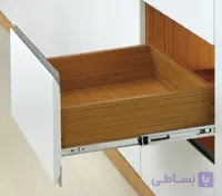 ریل ساچمه ای 3 تکه تلسکوپی ساده عمق 30 فانتونی کد B301