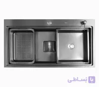 8048/1B سینک تک لگن روکار زنبوری سایز 48*80 وارداتی داسی