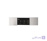 پریز برق کشویی دو طرفه اسلاید بازشو مدل اسلیم رنگ سیلور 3 سوکت برق فانتونی کد N422