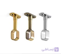 پایه سقفی لوله بیضی ملونی کد 1042