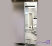 مکانیزم وال هنگ 2400mm تک درب فریم لس شیشه ای ساختمانی دستی با عرض درب حداکثر 1200mm فانتونی K104