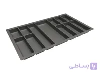 جای قاشق و چنگال پلی استایرن رنگ نوک مدادی مدل گلوب عرض 60 فانتونی کد O132