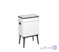 سطل زباله 20 لیتری هوشمند سنسور دار و پایه دار با سطل داخلی و قابلیت ضدعفونی کننده با ازون HTN کد HTD207-20L