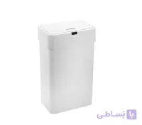 سطل زباله 9 لیتری هوشمند سنسور دار سفید HTN کد HTD017-9L