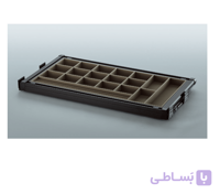 جای کمربند و کروات و زیورآلات چرمی ریلی Mocca Series  یونی هوپر کد WS4117