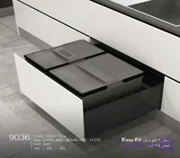 سطل 2 قلو EASY FIT ملونی 9036