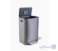 سطل زباله 40 لیتری  پدالی و با سطل داخلی HTN کد HTD642-40L