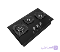 اجاق گاز رومیزی شیشه ای 3 شعله داتیس کد DG 385