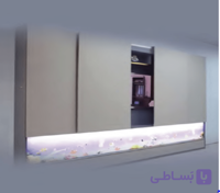 مکانیزم این لاین خطی برقی وال هنگ دیواری کابینت و کمد TV چهار درب 120 مدل سینکرونایز متقارن 480 فانتونی کد K084