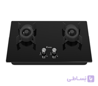 اجاق گاز رومیزی شیشه ای 2 شعله داتیس کد DG 203