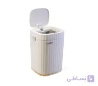 سطل زباله 15 لیتری هوشمند سنسور دار با سیستم بسته بندی کیسه با بندکشی  HTN کد HTD617-15L