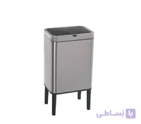 سطل زباله 13 لیتری هوشمند سنسور دار و پایه دار HTN کد HTD112-13L