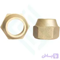 مهره برنجی بازاری سایز 3/4 اینج