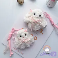 چارم بگ خرگوش پاپیون مرواریدی