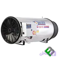 جت هیتر گازسوز البرز با بدنه رنگی مدل QG-95