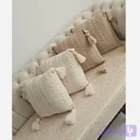 کاور کوسن اکرلیک ترک طرح گیس بافت رنگبندی کامل
