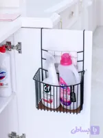 آویز مواد شوینده فلزی کف چوبی بسیار با کیفیت
