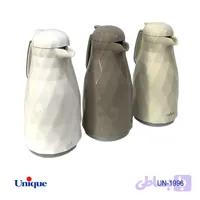 فلاسک 1.6 لیتر بدنه رنگی یونیک شیشه صورتی کد UN-1996
