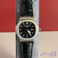 ساعت چرم مردانه طرح پتک فیلیپ ناتیلوس مشکی