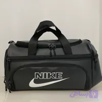 ساک ورزشی برند Nike ،جاکفشی دارNike sports bag with a shoe compartment.