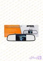 آینه مانیتور دار و دوربین دنده عقب STEEL
