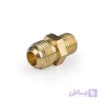 مغزی 6 پرچی دنباله 1/4 اینچ برنجی